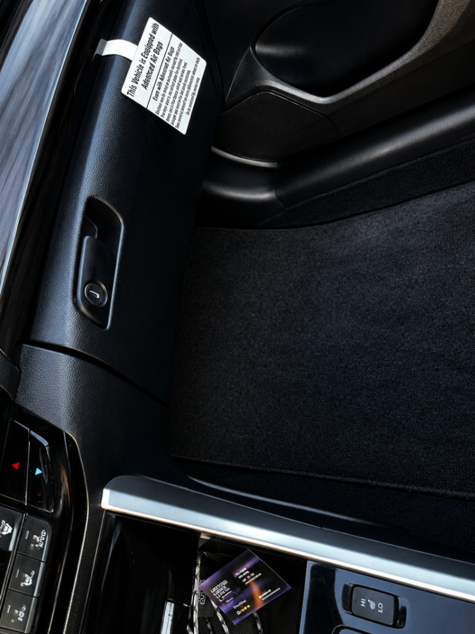 Passenger Side — Carpet Detail