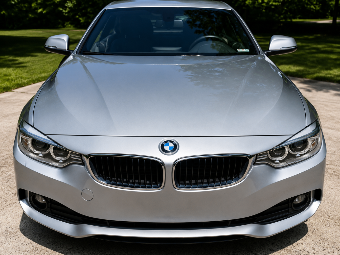 Silver BMW — Exterior Finish